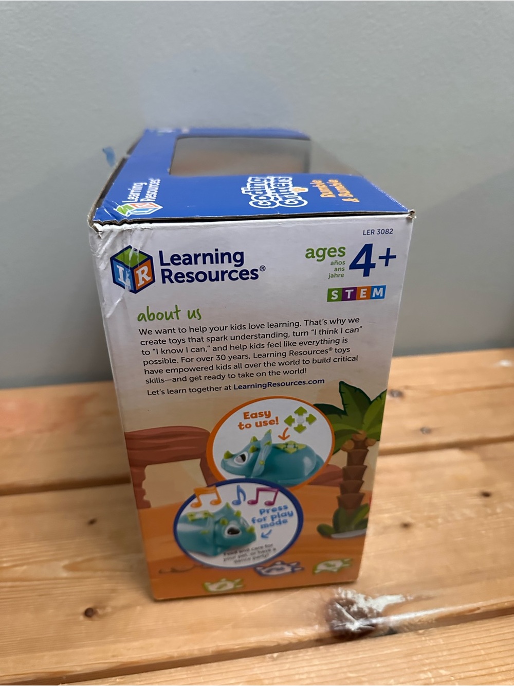 Learning Resources Coding Critters Rumble & Bumble interactive STEM toy set - Picture 4 of 4